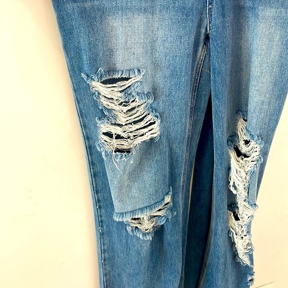 Kancan Malibu High Rise Wide Leg Overall - Picture 3 of 4